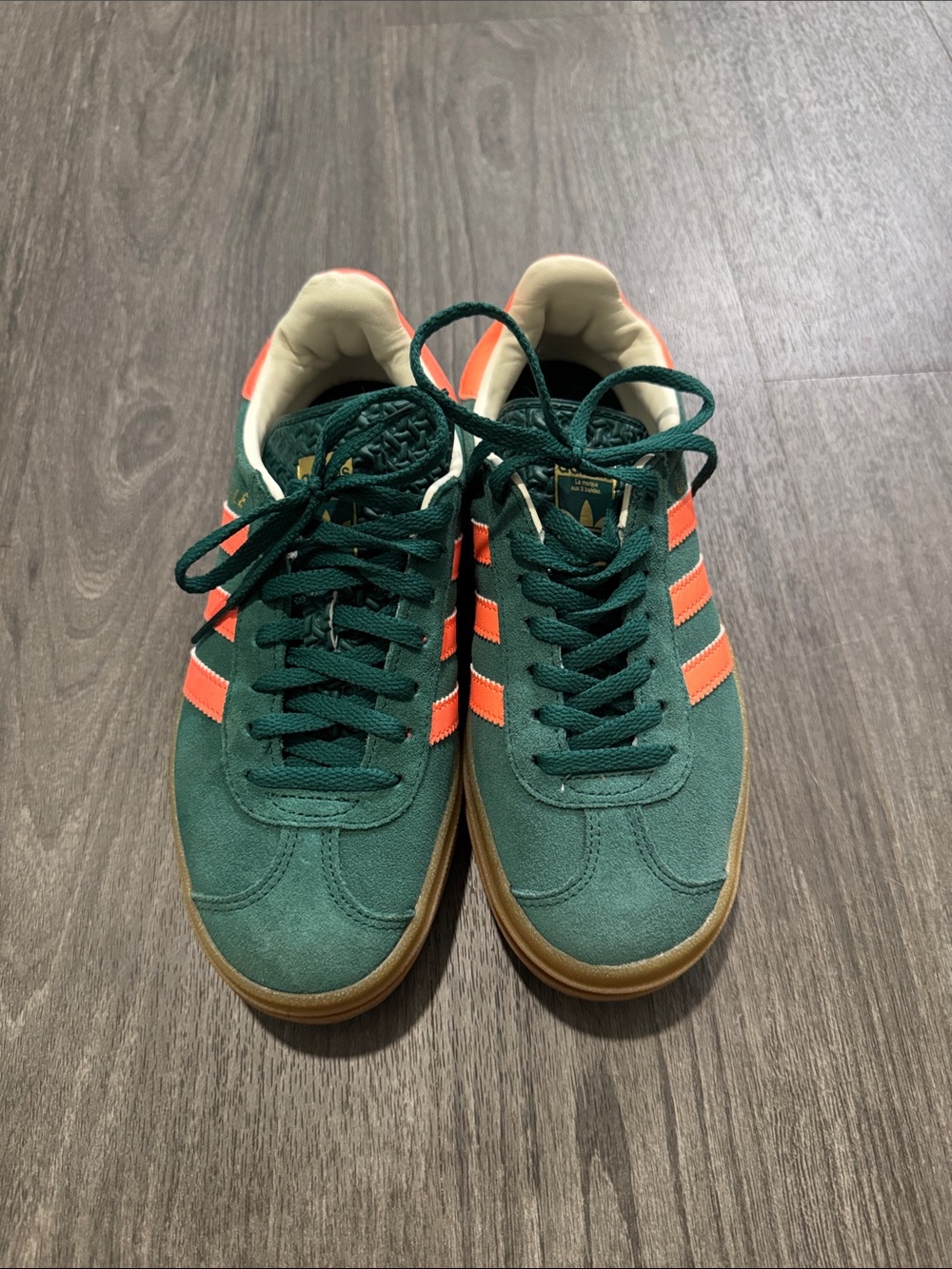 Adidas Gazelle Bold Sneakers- Kids Size 4 (Women’s 6)